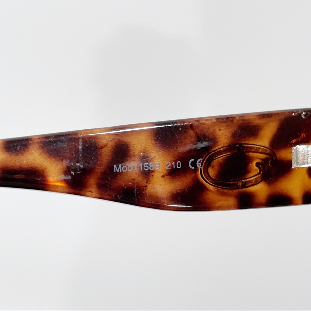 O by Oscar de la Renta brown tortoise sunglasses - Picture 10 of 10